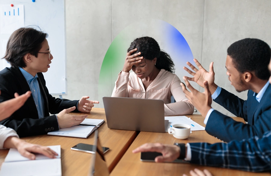 Impacto del conflicto mal gestionado en la productividad laboral